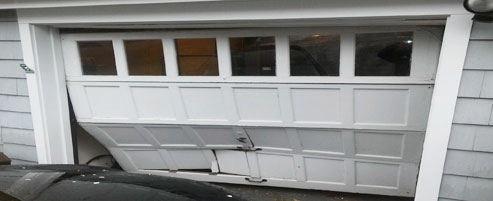 Broken Overhead door Ossining New York